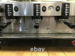 Wega Atlas Evd Black 3 Group Espresso Coffee Machine Commercial Cafe Office