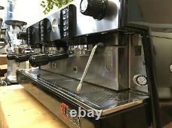 Wega Atlas Evd Black 3 Group Espresso Coffee Machine Commercial Cafe Office