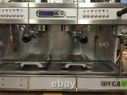 Wega Concept 2 Group Black Espresso Coffee Machine Commercial Wholesale Cafe