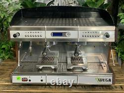 Wega Concept 2 Group Timber Espresso Coffee Machine Commercial Cafe Wholesale