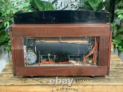 Wega Concept 2 Group Timber Espresso Coffee Machine Commercial Cafe Wholesale