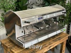 Wega Concept 3 Group White Espresso Coffee Machine Commercial Cafe Barista Bar