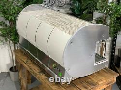 Wega Concept 3 Group White Espresso Coffee Machine Commercial Cafe Barista Bar