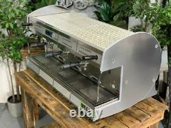Wega Concept 3 Group White Espresso Coffee Machine Commercial Cafe Barista Bar