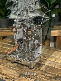 Wega Mininova Classic 1 Group Brand New Wooden Accents Espresso Coffee Machine