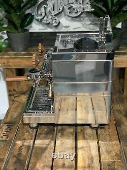 Wega Mininova Classic 1 Group Brand New Wooden Accents Espresso Coffee Machine