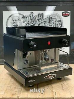 Wega Pegaso 1 Group Semi Automatic Brand New Black Espresso Coffee Machine Homw