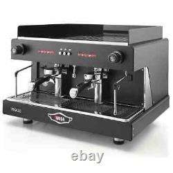 Wega Pegaso 2 Group Brand New Black Espresso Coffee Machine Commercial Cart Bar