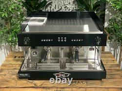 Wega Pegaso 2 Group Brand New Black Espresso Coffee Machine Commercial Cart Bar