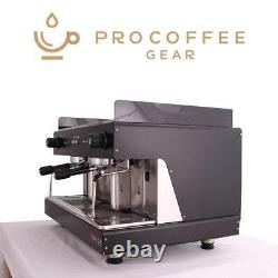 Wega Pegaso Chrome & Black 2 Group Commercial Espresso Machine