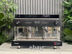 Wega Pegaso Evd 2 Group Espresso Coffee Machine Black Commercial Cafe Barista