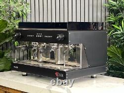 Wega Pegaso Evd 2 Group Espresso Coffee Machine Black Commercial Cafe Barista