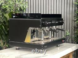 Wega Pegaso Evd 2 Group Espresso Coffee Machine Black Commercial Cafe Barista