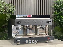 Wega Pegaso Evd 2 Group Espresso Coffee Machine Black Commercial Cafe Barista