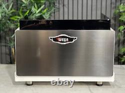 Wega Pegaso Evd 2 Group Espresso Coffee Machine White Commercial Cafe Barista