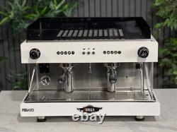Wega Pegaso Evd 2 Group Espresso Coffee Machine White Commercial Cafe Barista