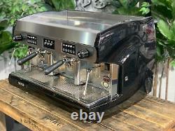 Wega Polaris 2 Group Black High Cup Espresso Coffee Machine Commercial Cafe Bar