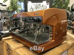 Wega Polaris 2 Group Bronze Espresso Coffee Machine Commercial Cafe Barista Cup