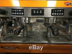 Wega Polaris 2 Group Bronze Espresso Coffee Machine Commercial Cafe Barista Cup