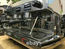 Wega Polaris 2 Group Chrome Espresso Coffee Machine Commercial Cafe Barista Cup