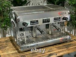 Wega Polaris 2 Group High Cup Chrome Espresso Coffee Machine Commercial Wholesal