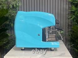 Wega Polaris 2 Group High Cup Light Blue Espresso Coffee Machine Commercial Cafe