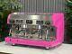 Wega Polaris 2 Group Hot Pink Espresso Coffee Machine Commercial Cafe Barista