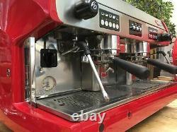 Wega Polaris 2 Group Red Espresso Coffee Machine Commercial Cafe Barista Bar