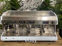 Wega Polaris 3 Group Blue Grey Espresso Coffee Machine Commercial Cafe Barista