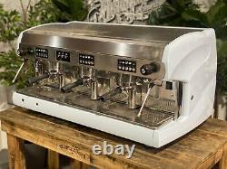 Wega Polaris 3 Group Blue Grey Espresso Coffee Machine Commercial Cafe Barista