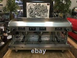 Wega Polaris 3 Group Chrome Espresso Coffee Machine Cafe Restaurant Latte Cup