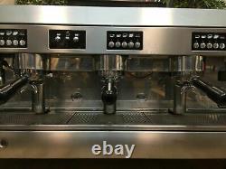 Wega Polaris 3 Group Chrome Espresso Coffee Machine Cafe Restaurant Latte Cup