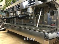 Wega Polaris 3 Group Chrome Espresso Coffee Machine Cafe Restaurant Latte Cup