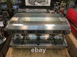 Wega Polaris 3 Group Chrome Espresso Coffee Machine Cafe Restaurant Latte Cup