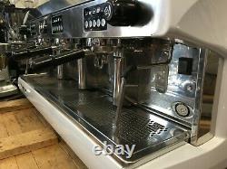 Wega Polaris 3 Group High Cup White Espresso Coffee Machine Restaurant Cafe