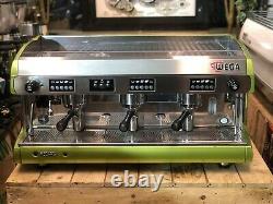 Wega Polaris 3 Group Metallic Green Espresso Coffee Machine Commercial Wholesale