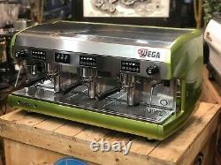 Wega Polaris 3 Group Metallic Green Espresso Coffee Machine Commercial Wholesale