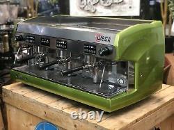 Wega Polaris 3 Group Metallic Green Espresso Coffee Machine Commercial Wholesale