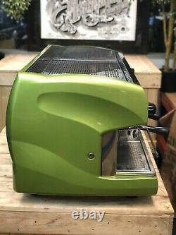 Wega Polaris 3 Group Metallic Green Espresso Coffee Machine Commercial Wholesale