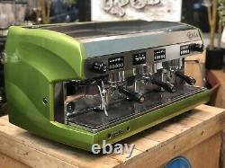 Wega Polaris 3 Group Metallic Green Espresso Coffee Machine Commercial Wholesale