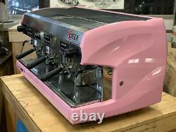 Wega Polaris 3 Group Pink Espresso Coffee Machine Custom Commercial Wholesale