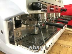 Wega Polaris 3 Group White Espresso Coffee Machine Restaurant Cafe Latte Beans