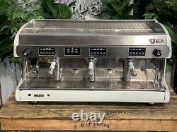 Wega Polaris 3 Group White High Cup Espresso Coffee Machine Custom Commercial