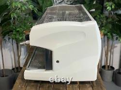 Wega Polaris 3 Group White High Cup Espresso Coffee Machine Custom Commercial