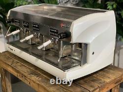 Wega Polaris 3 Group White High Cup Espresso Coffee Machine Custom Commercial