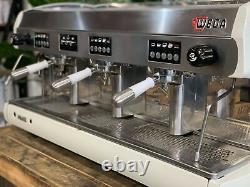 Wega Polaris 3 Group White High Cup Espresso Coffee Machine Custom Commercial