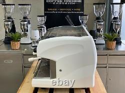 Wega Polaris Low Cup 2 Group Commercial Espresso Coffee Machine Matt White