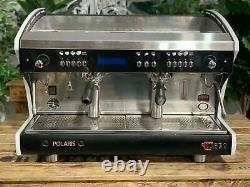 Wega Polaris Tron 2 Group Black Espresso Coffee Machine Wholesale Cafe Barista