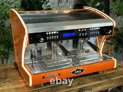 Wega Polaris Tron 2 Group Orange Brand New Espresso Coffee Machine Commercial