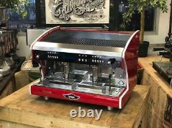 Wega Polaris Tron 2 Group Red Brand New Espresso Coffee Machine Commerical Cafe